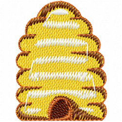 Bees Embroidery Design 5 Bees Embroidery Design 5